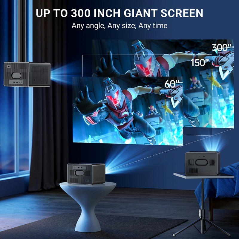 XElectron iProjector 3 Plus | Official Google TV | Dust Proof, Brightest 25000 Lumens feature 1