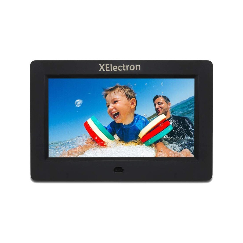 XElectron 7 Inch Digital Photo Frame with HD Display, 2GB RAM, 180° Wide Angle View
