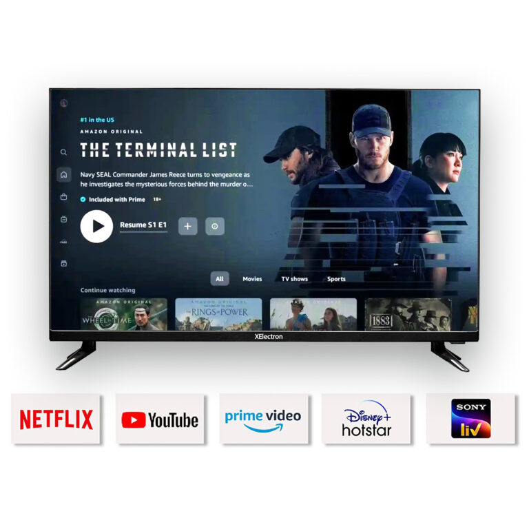 XElectron 43 Inch (108 cm) Ultra HD 4K Smart Android LED TV with Cloud Feature and Soundbar 43XETV (Black) feature 2