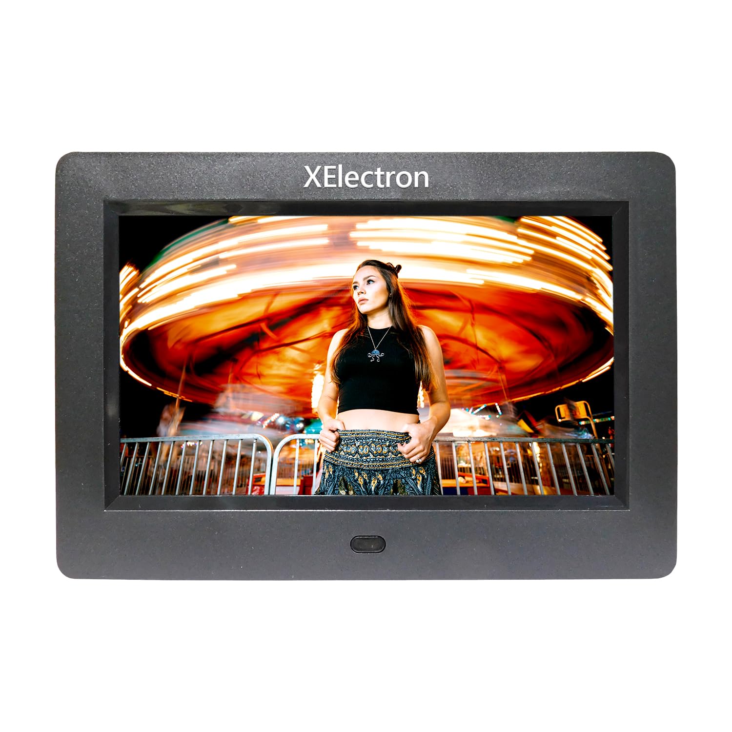 XElectron 7 Inch Digital Photo Frame with HD Display, 2GB RAM, 180° Wide Angle View feature 7