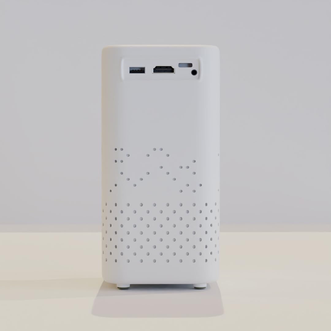 XElectron PocketBeam Android 13 Portable Smart Projector, 1080p Support, 6000 Lumens, 150 inch Screen, OTT Apps (Netflix, Prime, YouTube), Miracast, WiFi, BT, HDMI, Built-in Battery, 2hr Playtime alternate