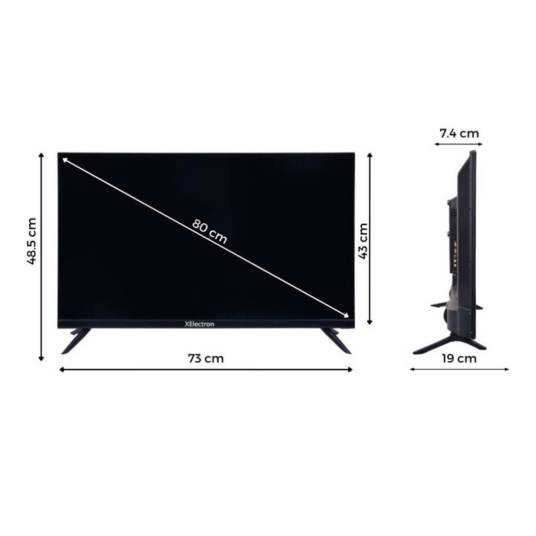 XElectron 32 Inch (80 cm) HD Ready Smart Android LED TV with Built-in Soundbar feature 8