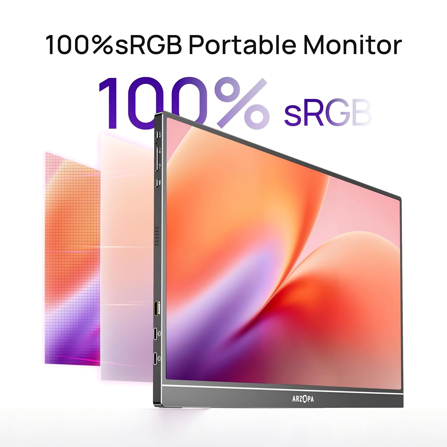 ARZOPA 16.1” FHD 1080P Portable Monitor feature 2