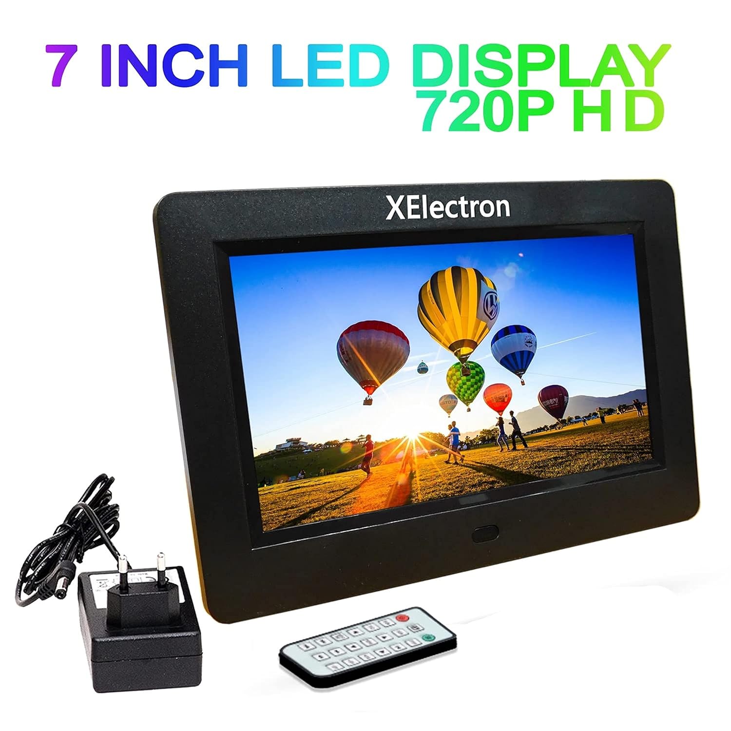 XElectron 7 Inch Digital Photo Frame with HD Display, 2GB RAM, 180° Wide Angle View feature 5