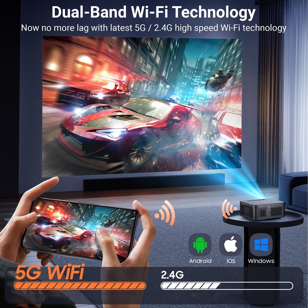 XElectron iProjector 1 Plus Digital Focus Auto Keystone Smart Projector feature 7
