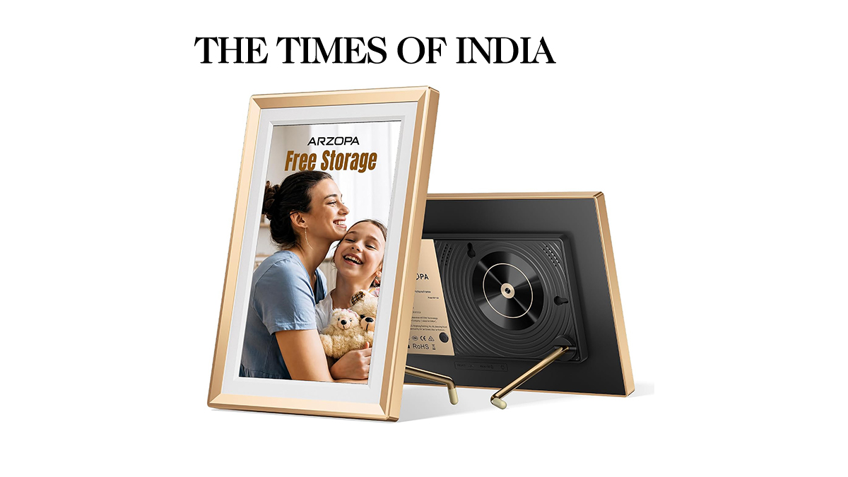 XElectron launches ARZOPA DIO WiFi Smart Digital Picture Frame at Rs 8,990