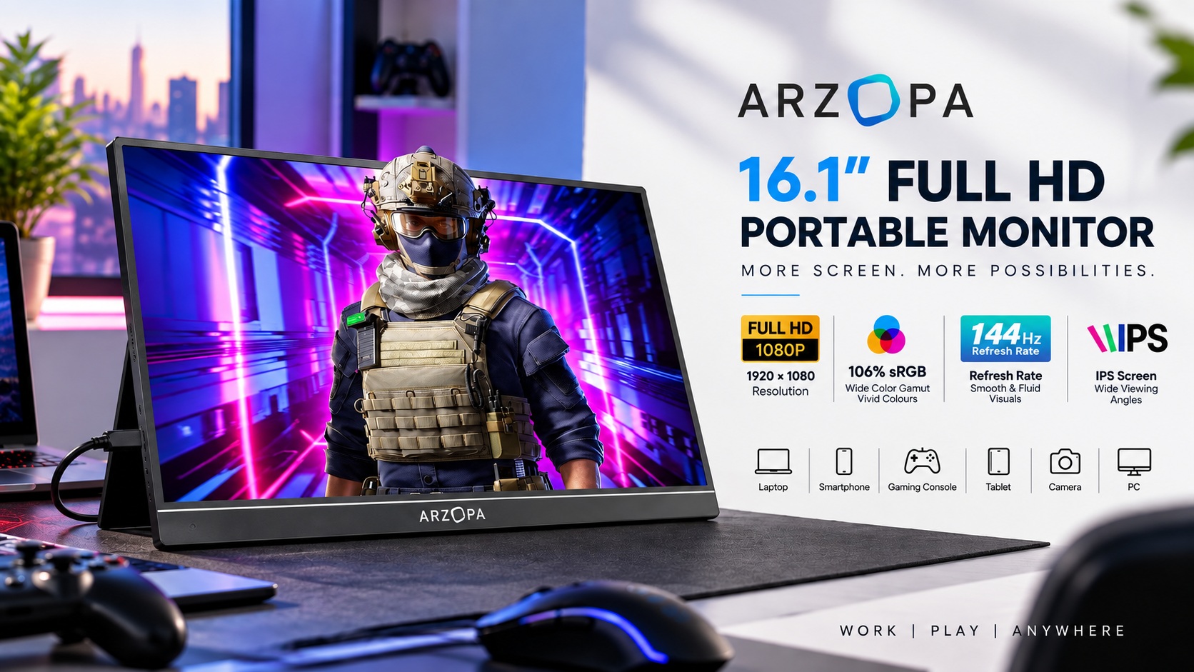 XELectron Portable Monitor