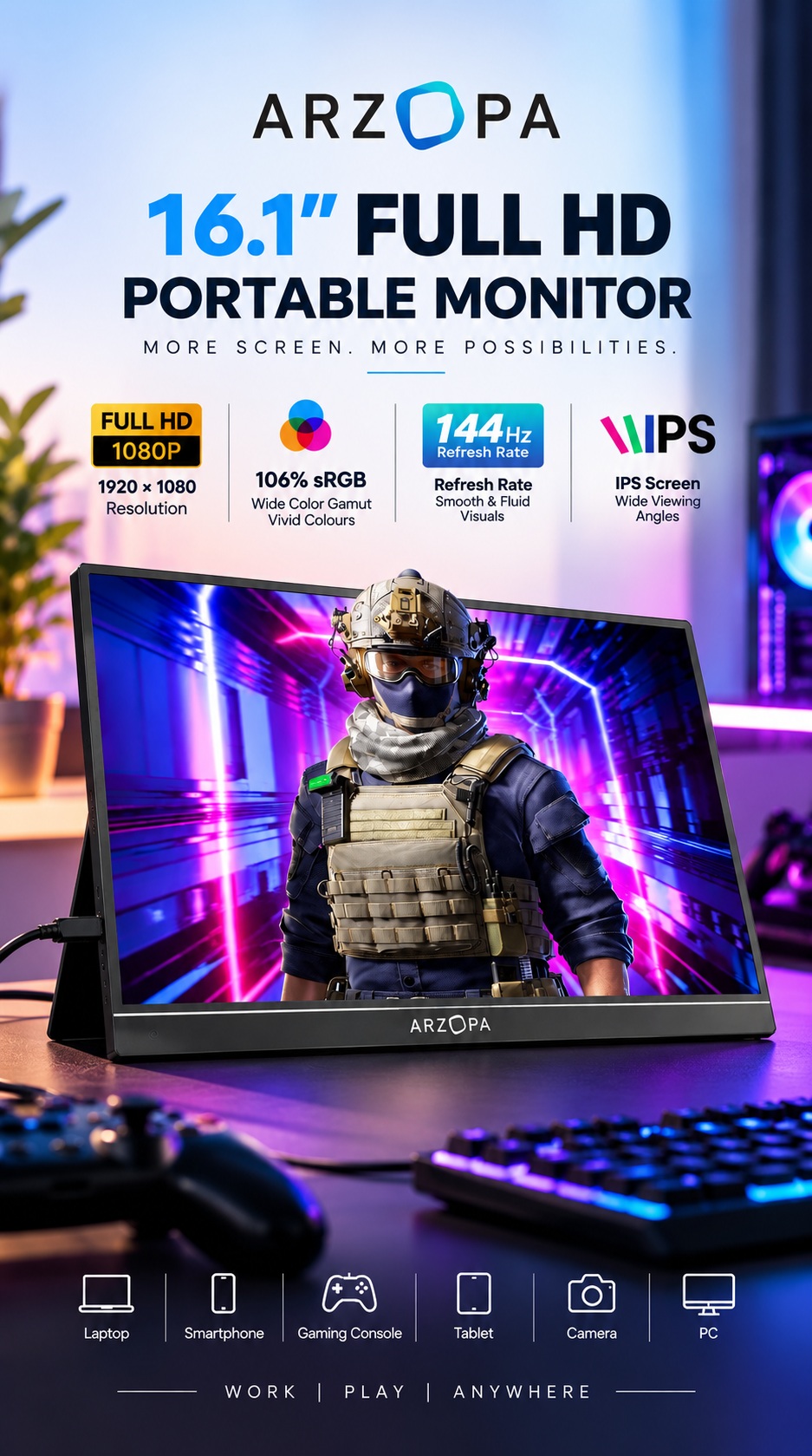 XELectron Portable Monitor