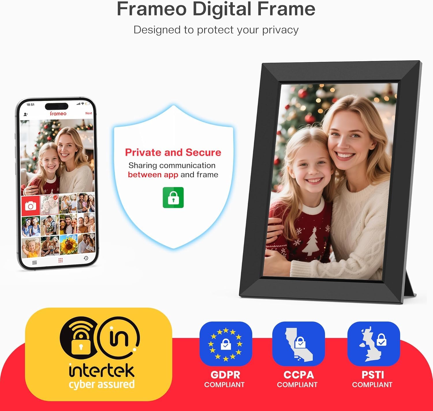 XElectron 10.1 inch WiFi Digital Photo Frame with Slideshow feature 6