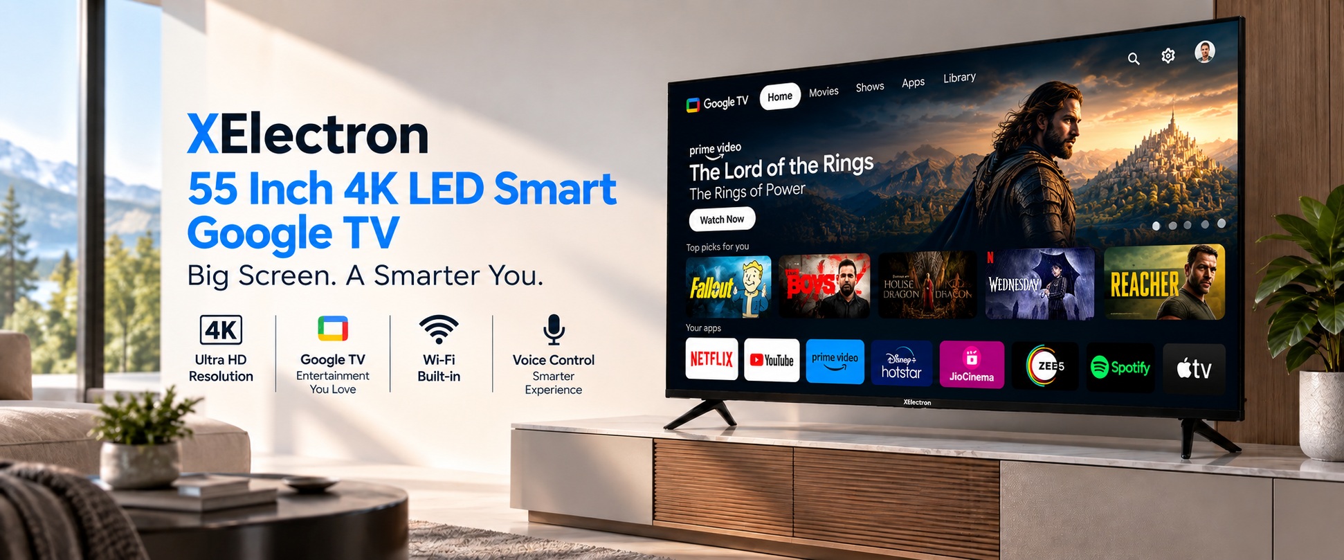 Ultra HD Smart TVs