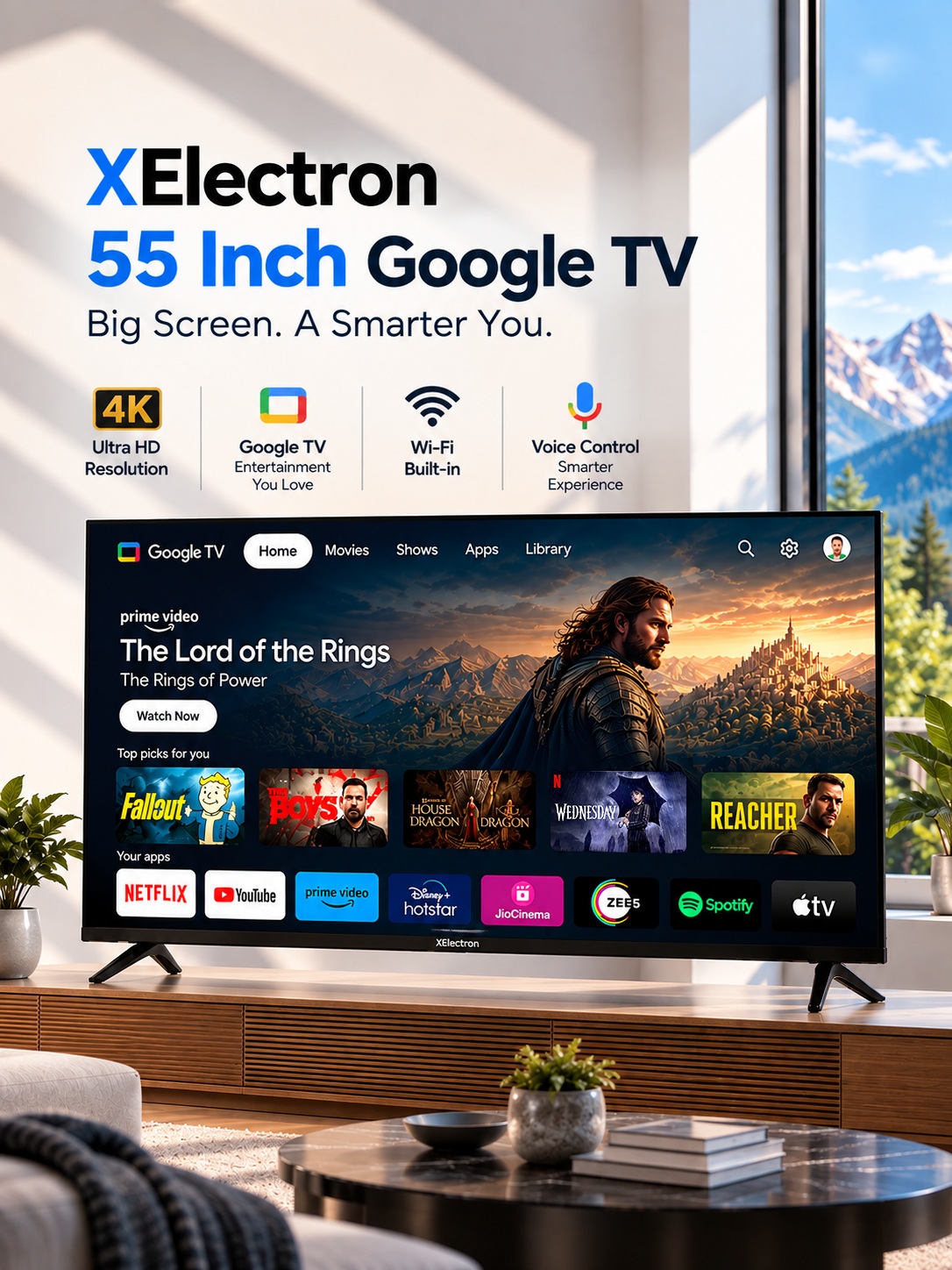 Ultra HD Smart TVs