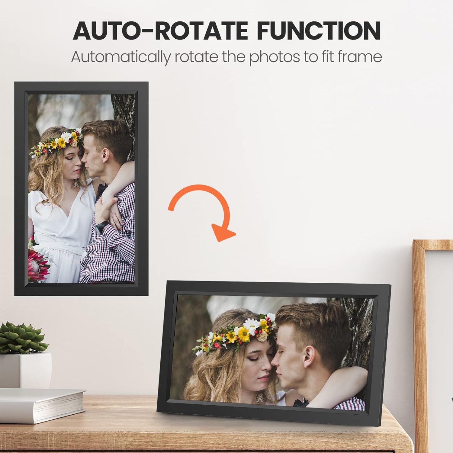 XElectron 15.6 Inch Large Digital Picture Frame, WiFi Digital Photo Frame feature 8