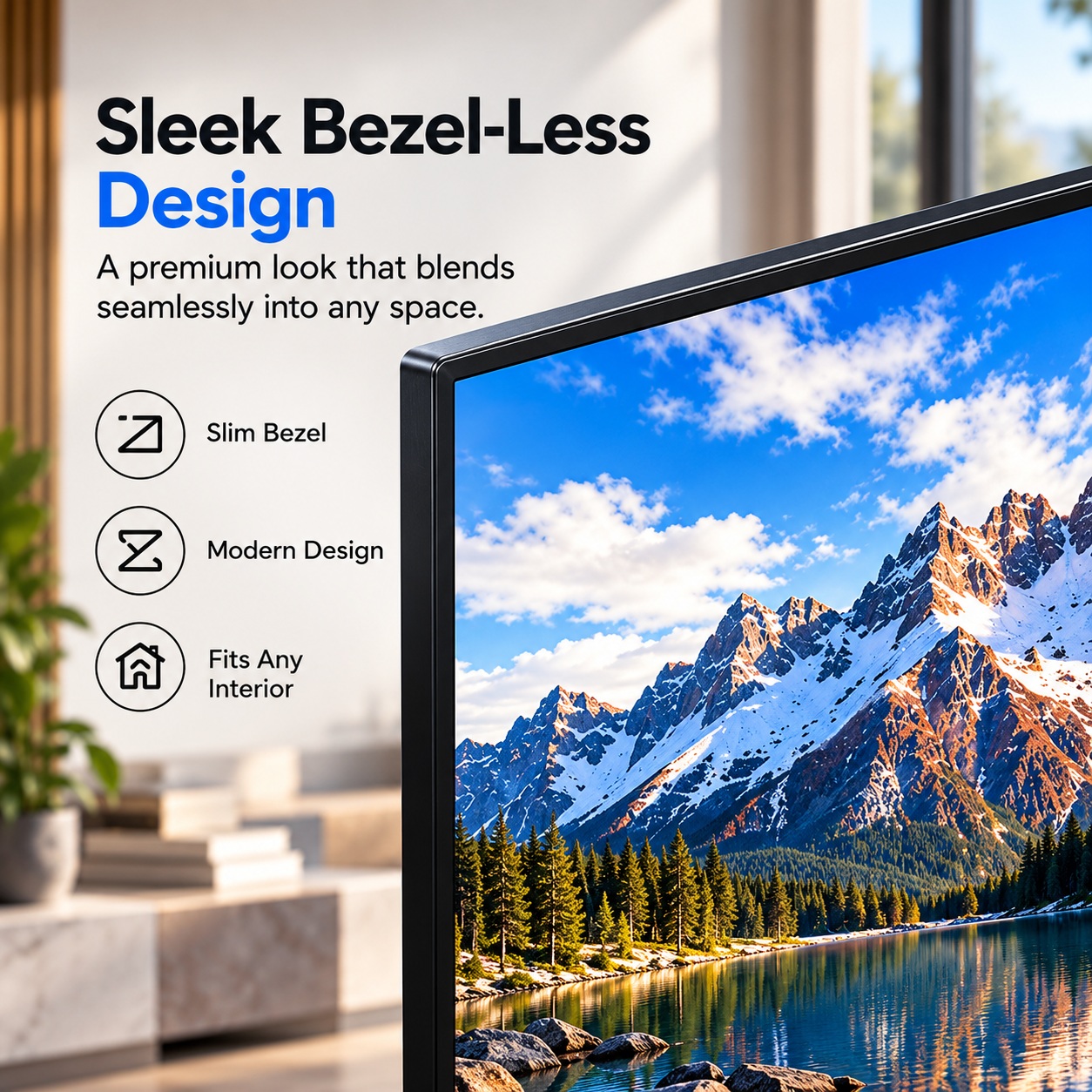 XElectron 50 Inch (110 cm) Techno Series 4K Ultra HD LED Smart Google TV 55GTV (Black) feature 4