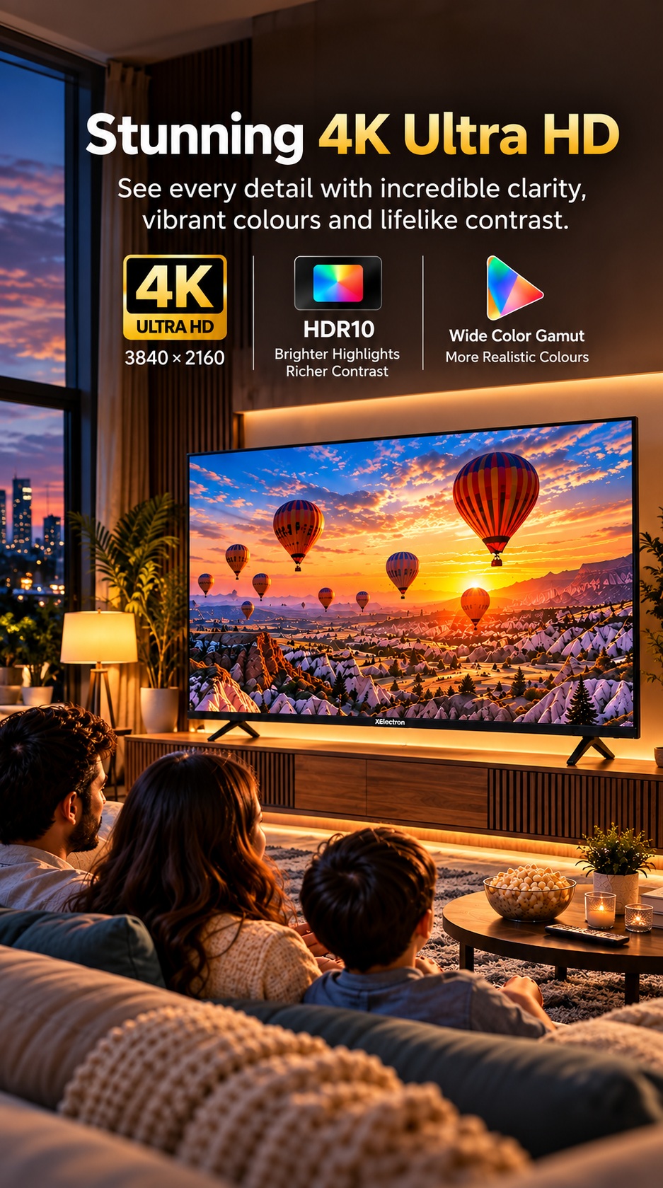 A+ 50 inch TV   M02