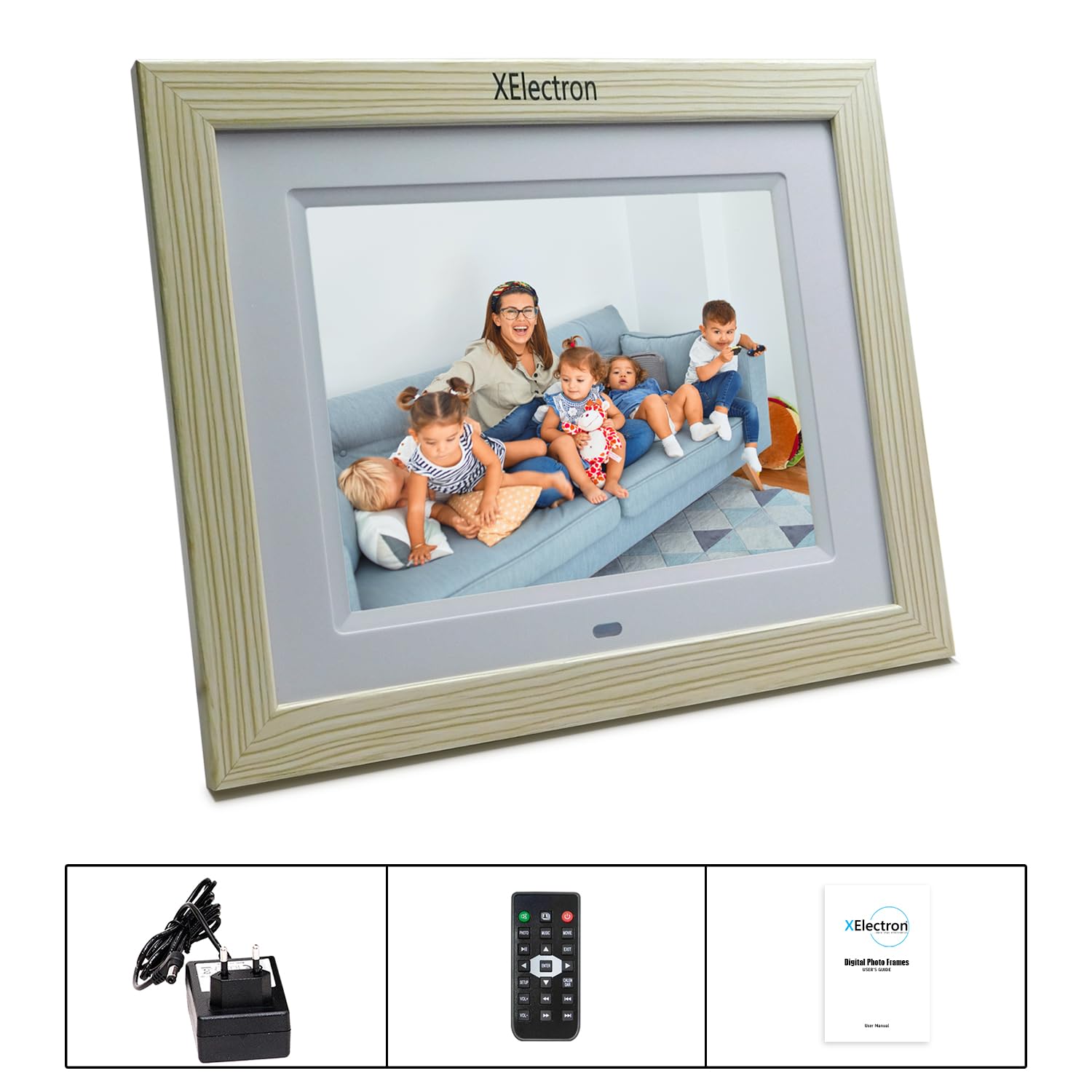 XElectron 8 inch IPS LED Digital Photo Frame (White) feature 3